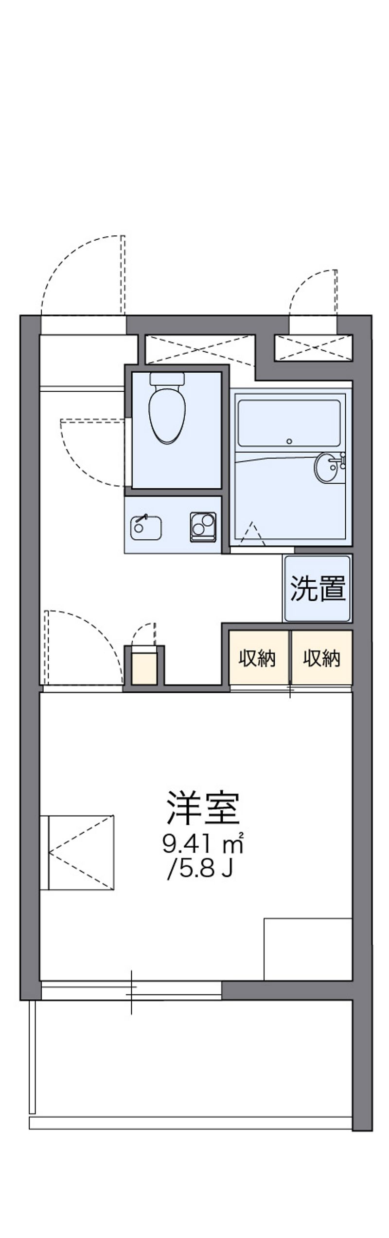 leopalace MIYASHIRO II Floor plan