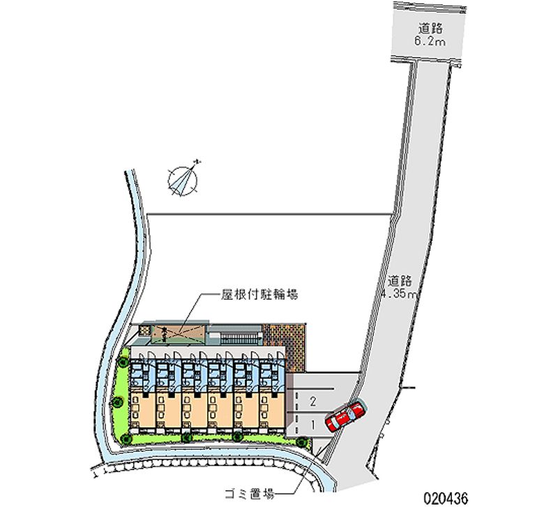 レオパレス芳山荘Ⅰ 月極駐車場