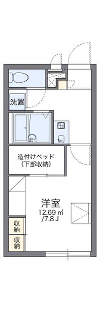 レオパレス展 間取り図