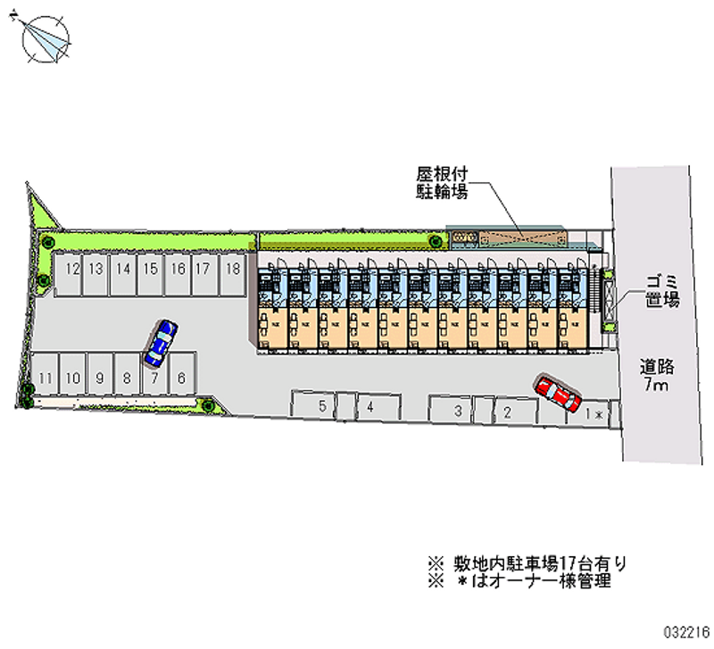 32216 Monthly parking lot