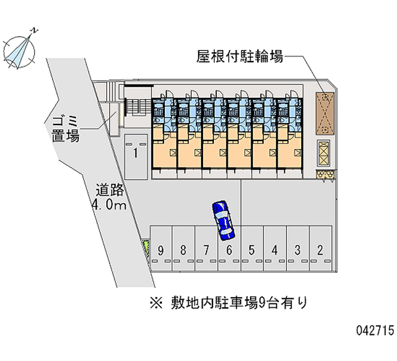 42715 Monthly parking lot