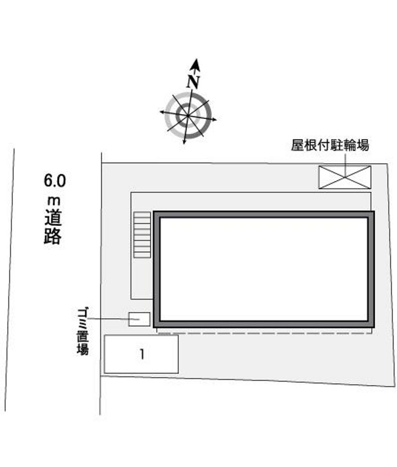 レオパレスＣｏｓｍｏｓ 配置図