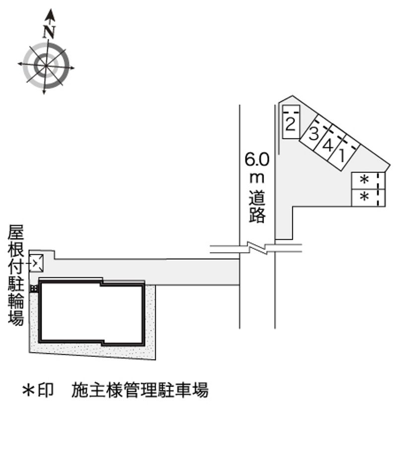 レオネクストやくまる 配置図