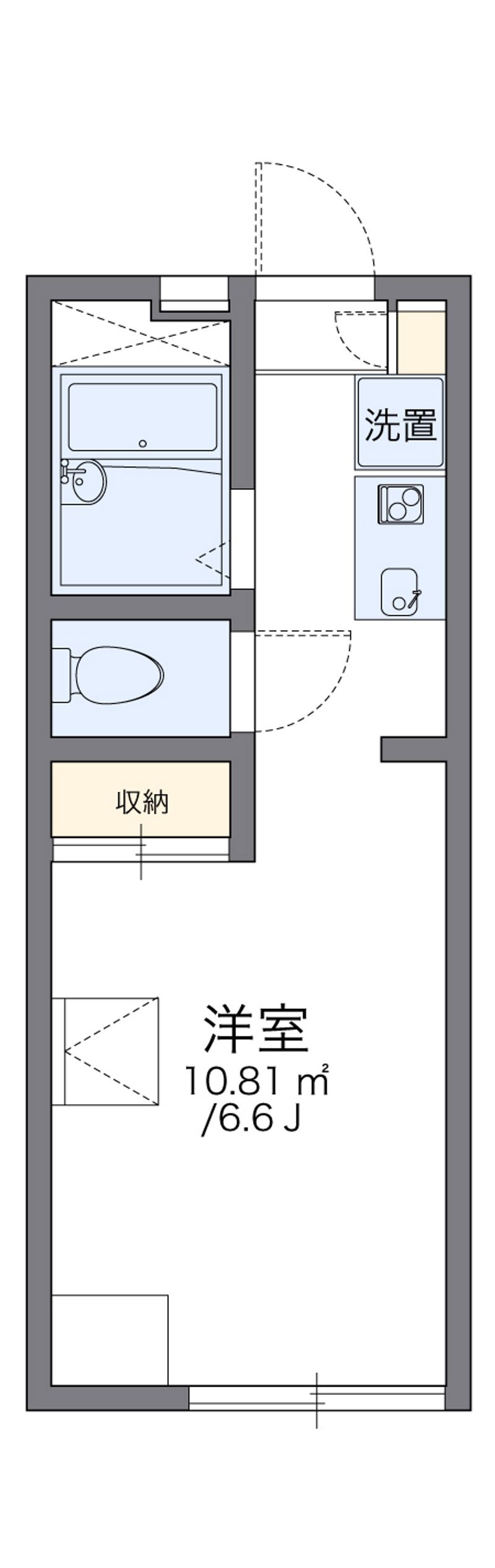 レオパレスＨ＆Ｍ 間取図