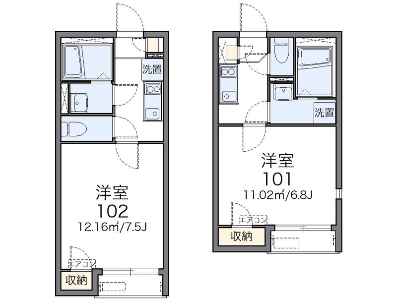 レオネクストシンコーポ浦安 間取図