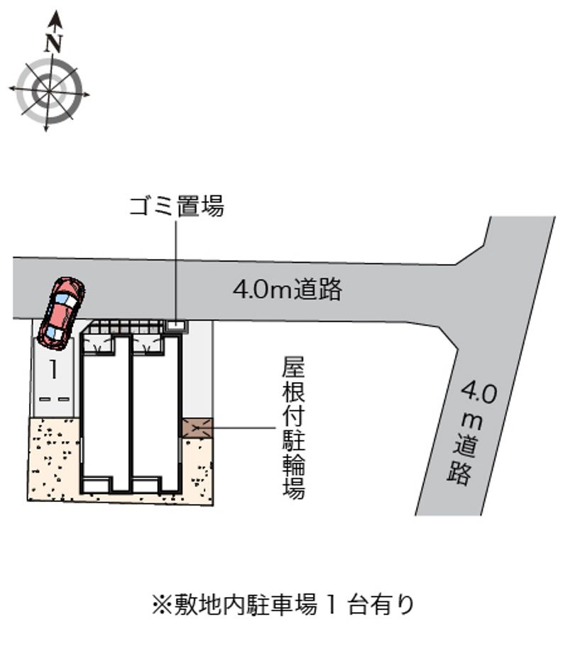 レオネクストけやき 配置図