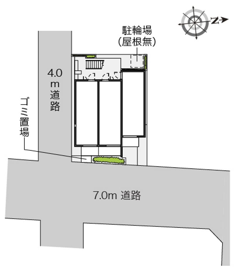 レオネクストローリエ 配置図