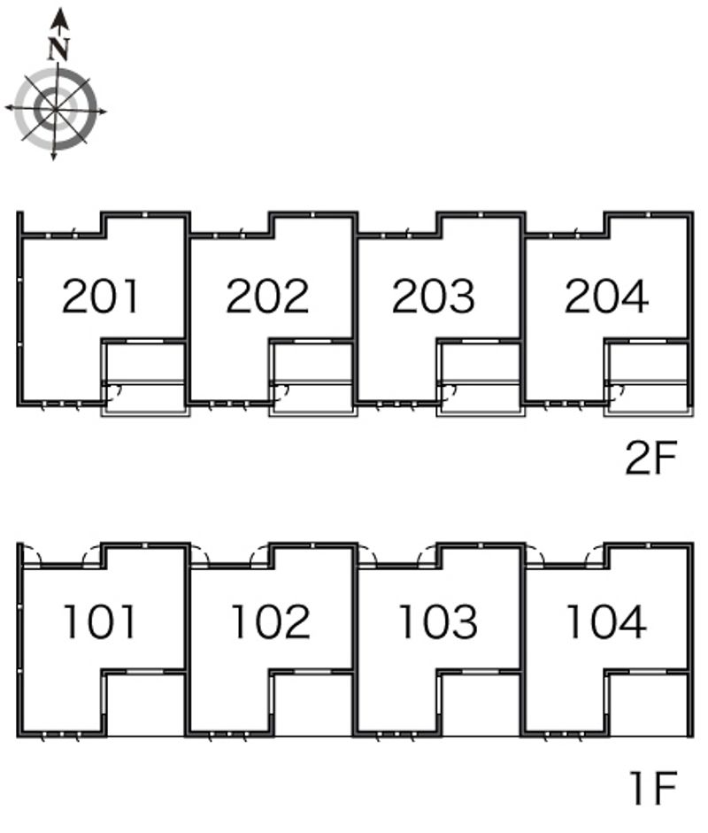 レオネクストティーダ 間取り配置図