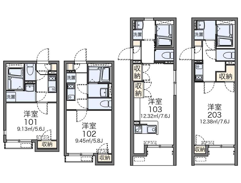レオネクスト深沢ヴィレッチ 間取図