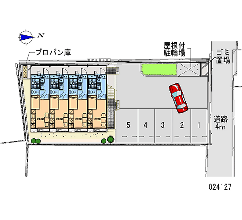 24127 Monthly parking lot
