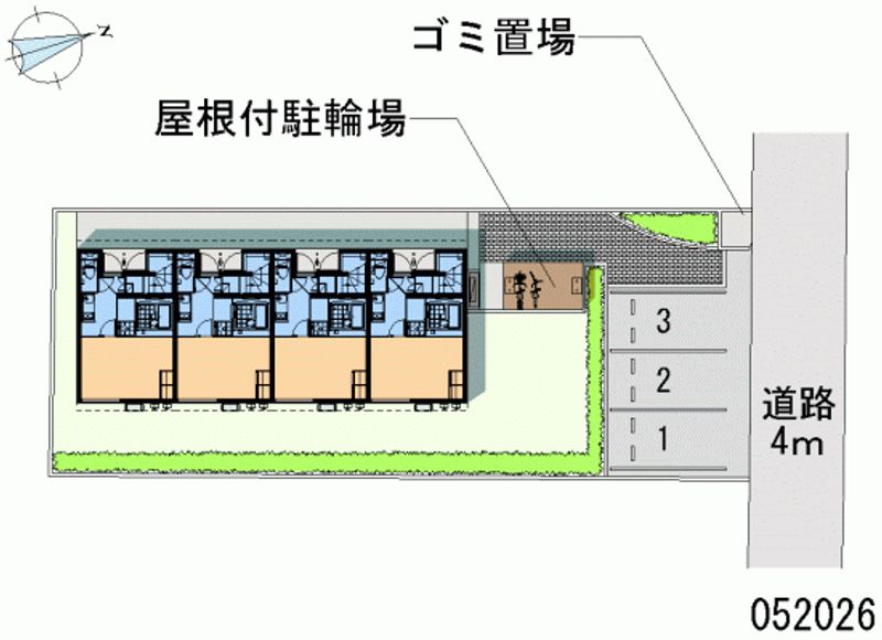 52026 Monthly parking lot