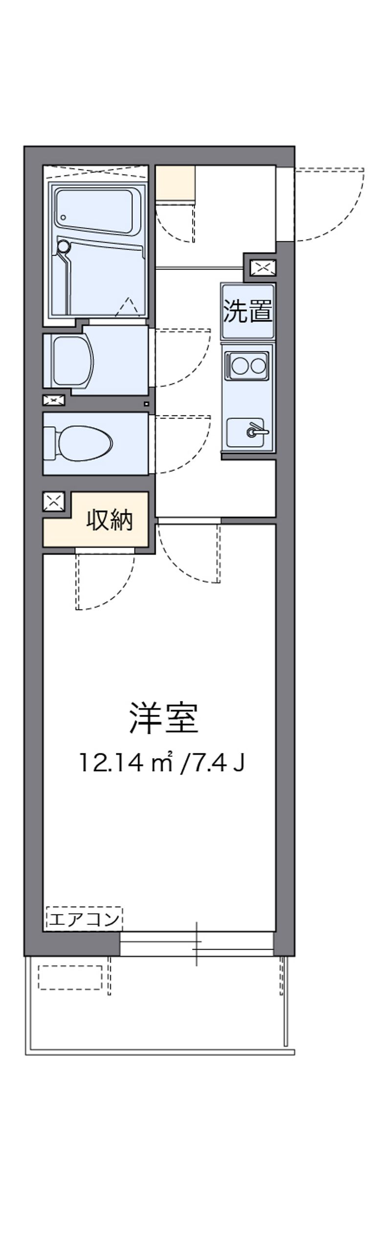 クレイノＦＯＲＥＶＥＲ 間取図