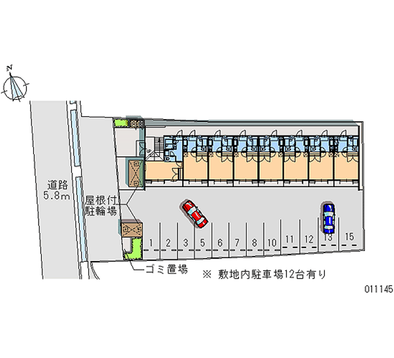 11145月租停車場