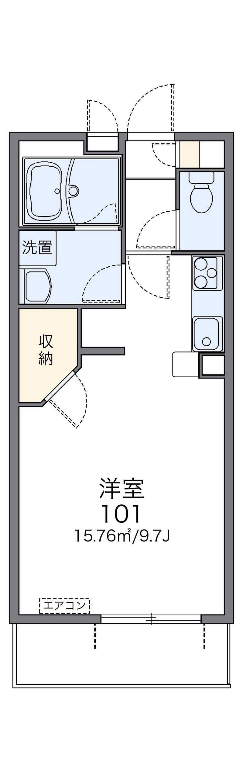レオネクストドリーム金子 間取図