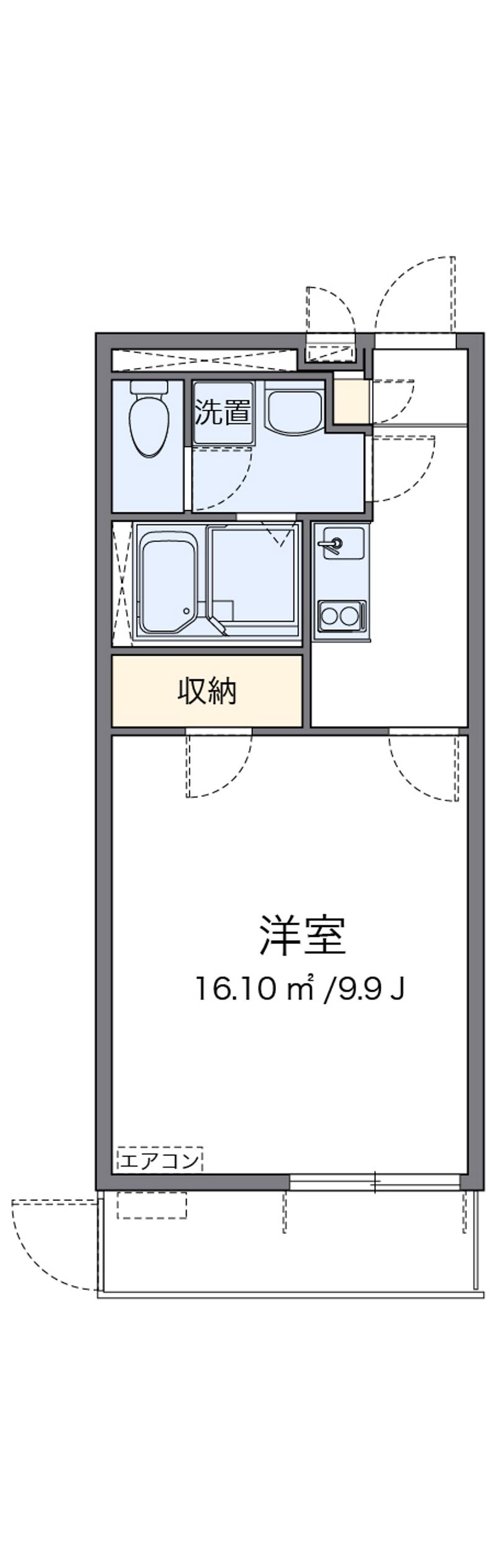 クレイノＬＩＴＴＬＥ　ＷＩＮＧ 間取り
