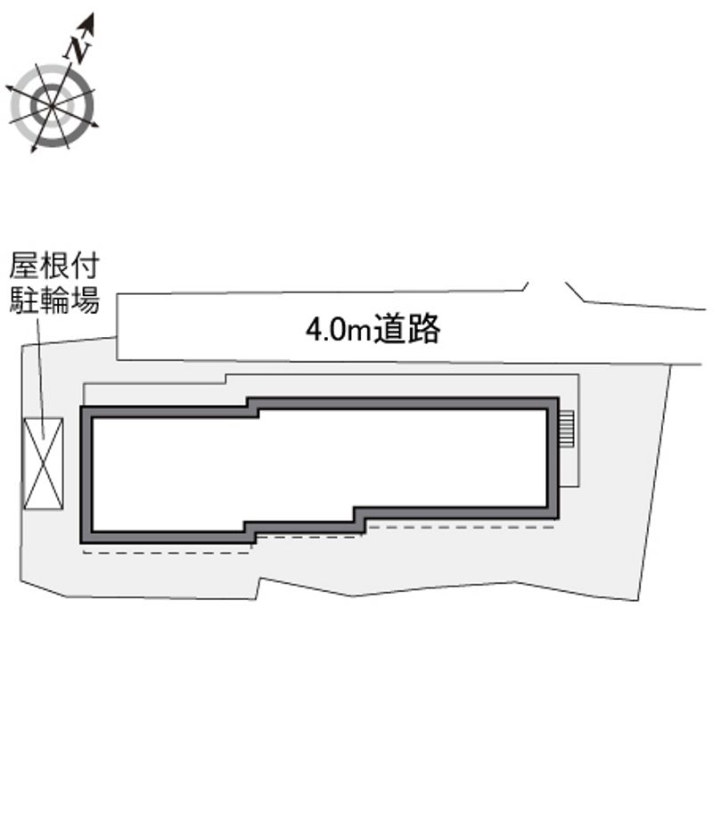 レオパレス本牧満坂 配置図