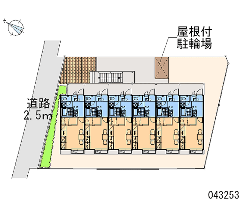 レオパレス宮崎 区画図