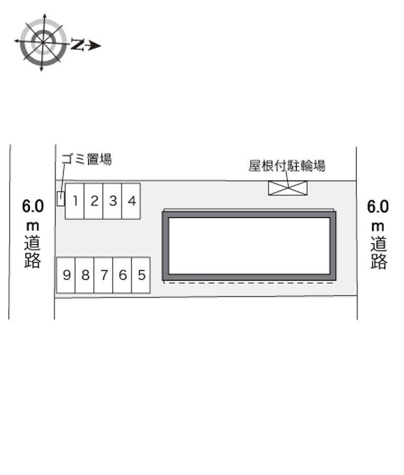 レオパレスアークⅡ 配置図