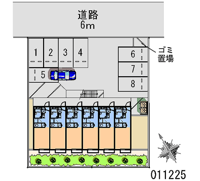 11225 bãi đậu xe hàng tháng