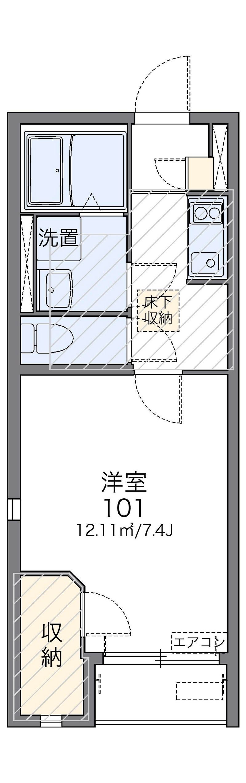 レオネクストマイト 間取図
