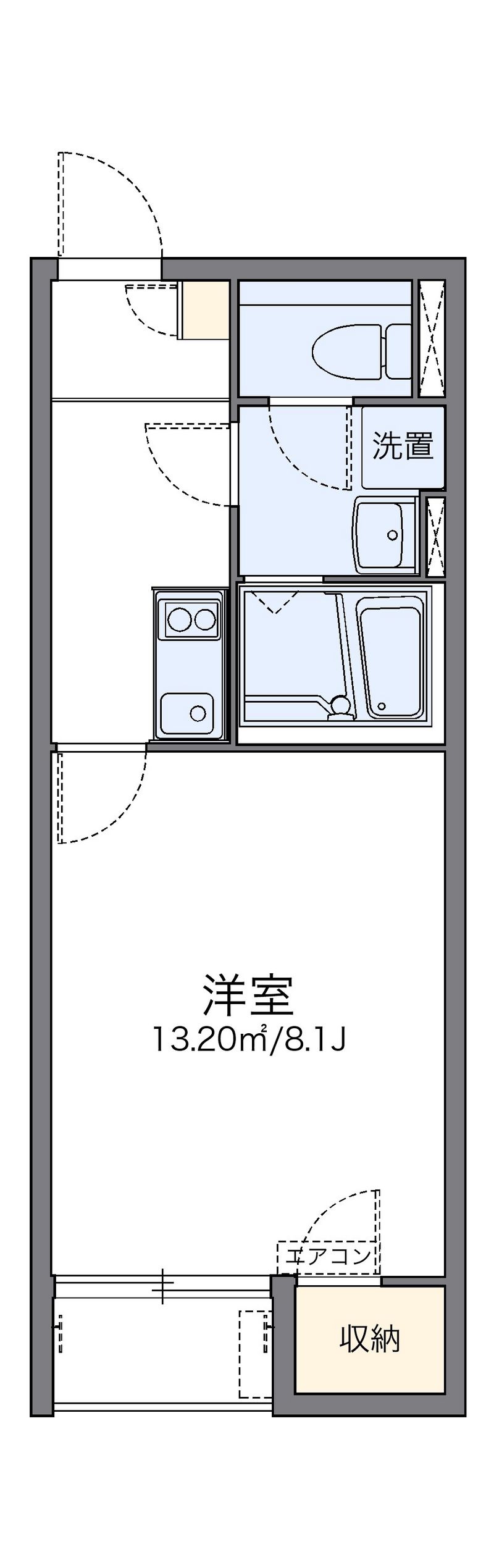 レオネクストグランシャリオ本城 間取図