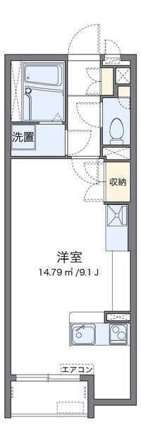 ミランダエタニティⅡ 間取り図