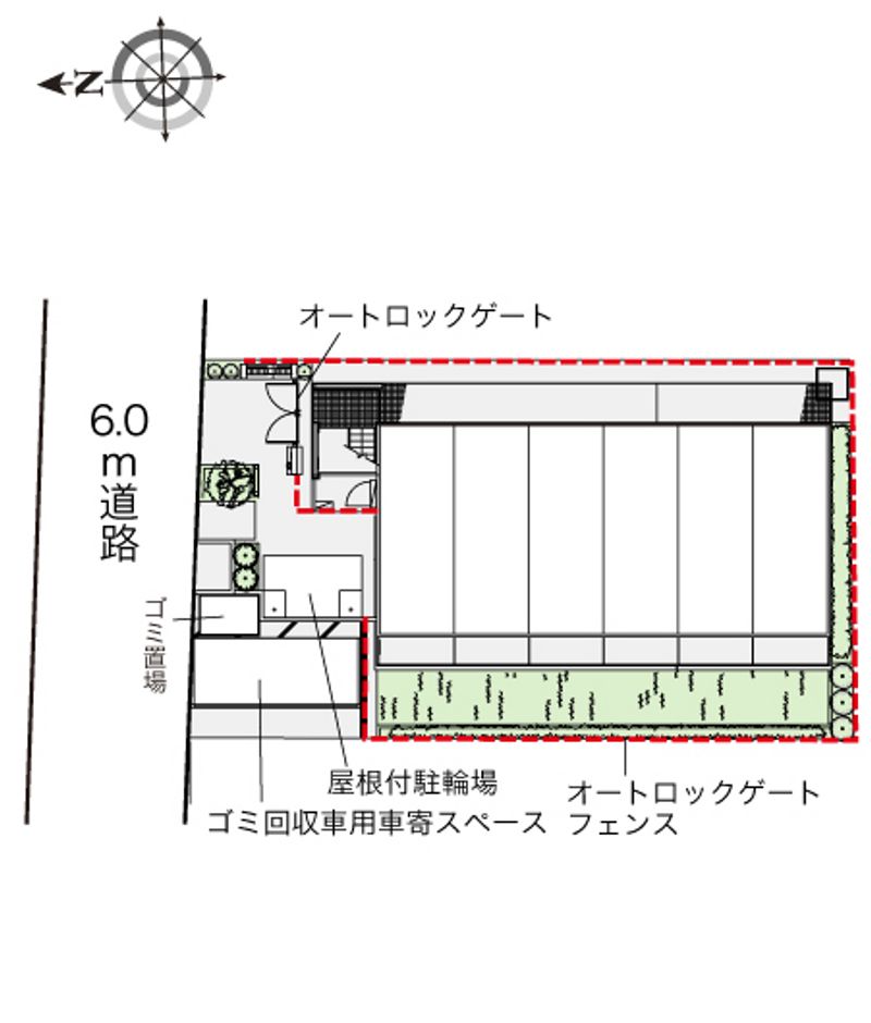 レオパレスエスタⅣ 配置図