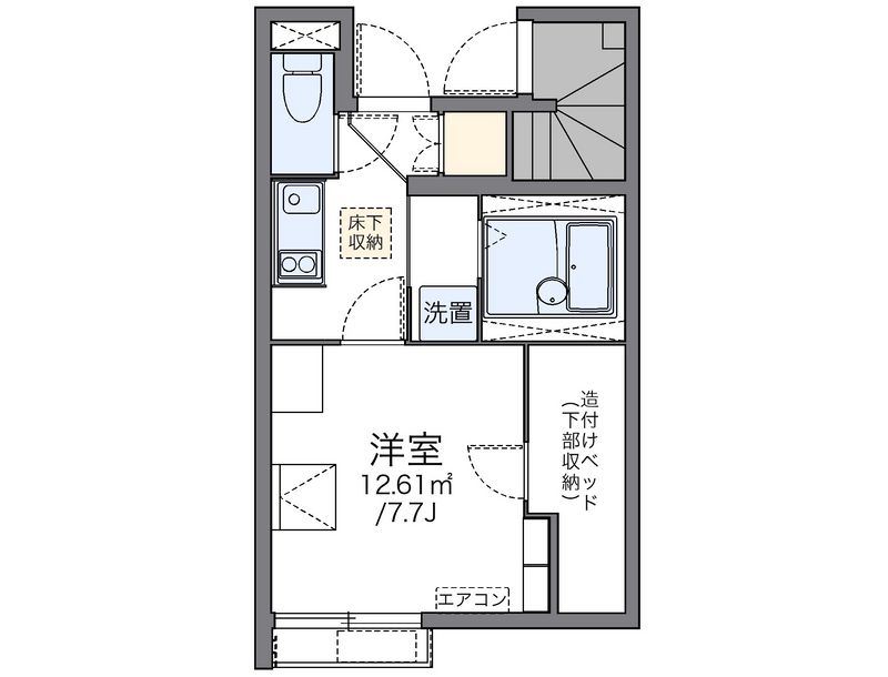 レオネクストＰＥＳＣＡⅡ 間取図