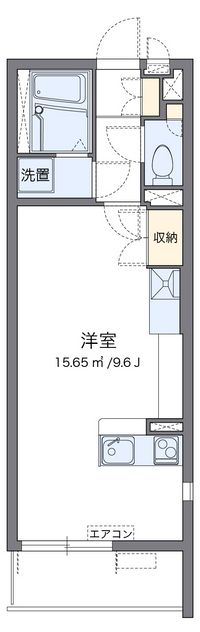 ミランダハピネスルームＮｏ１２ 間取り図