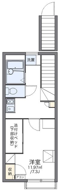 レオパレスＬｕｍｉｅｒｅ元町Ⅱ 間取り図