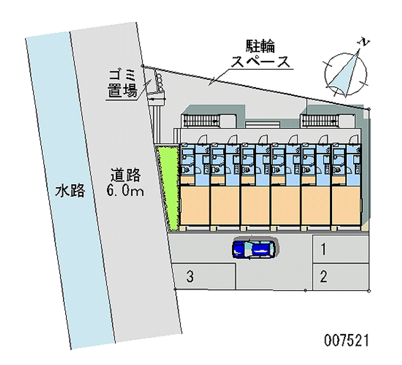 07521月租停车场