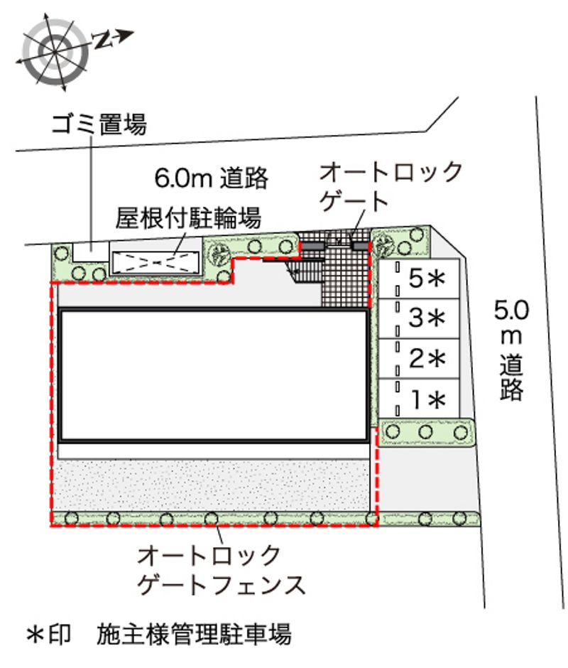 レオネクストグリーンビレッジⅡ 配置図