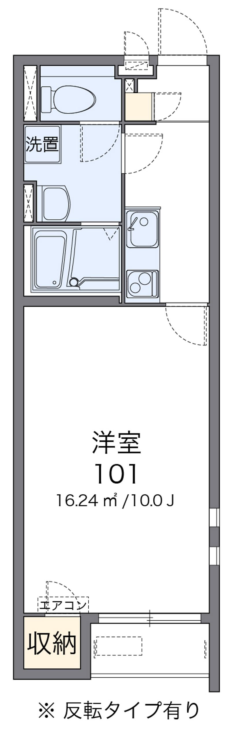 クレイノ伊岐須 間取図