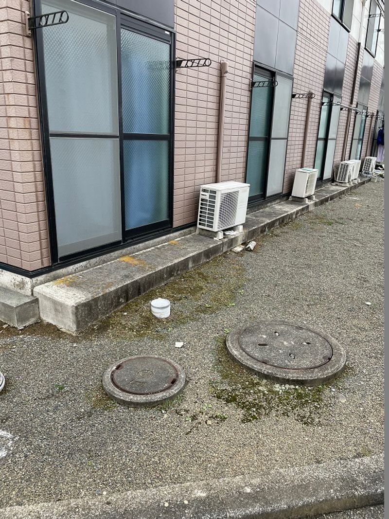 レオパレス雪月花 庭