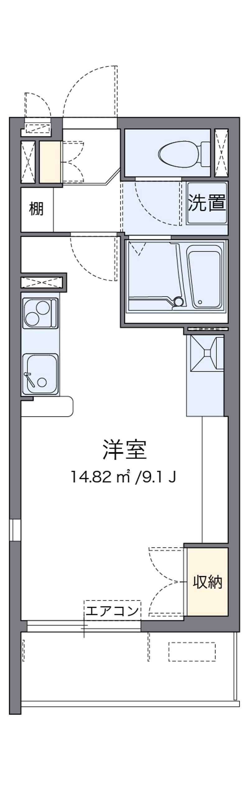 ミランダ富士見Ⅲ 間取り