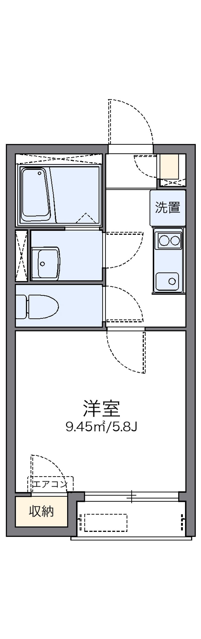 レオネクストアンソレイユ 間取図