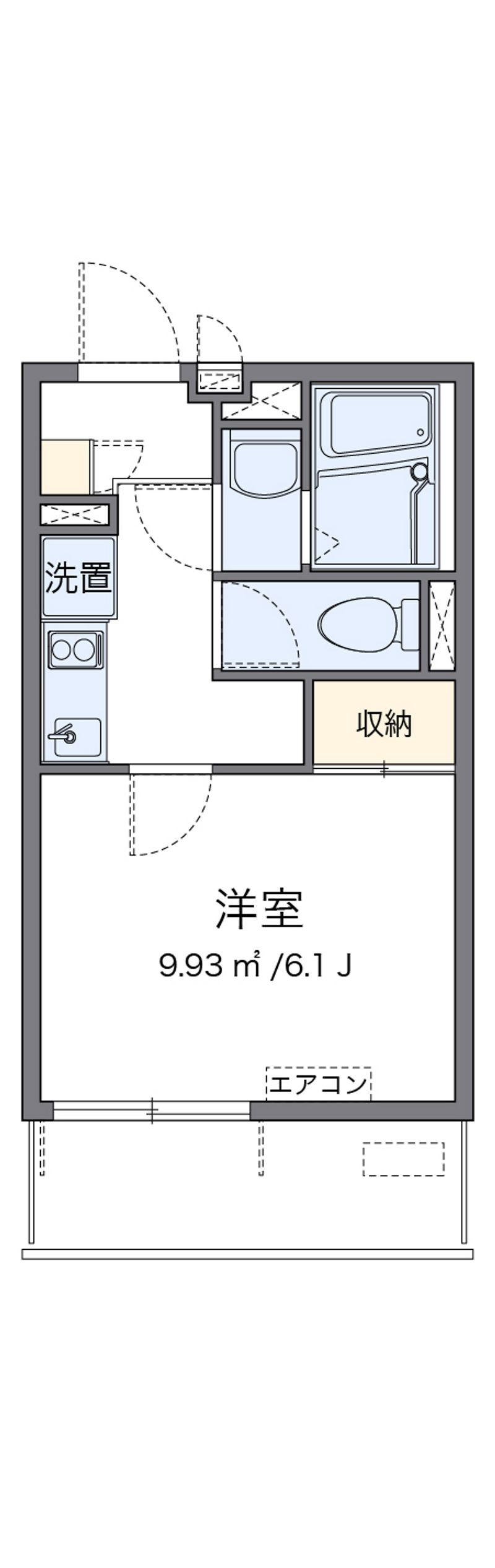 レオネクストティー　エム 間取図