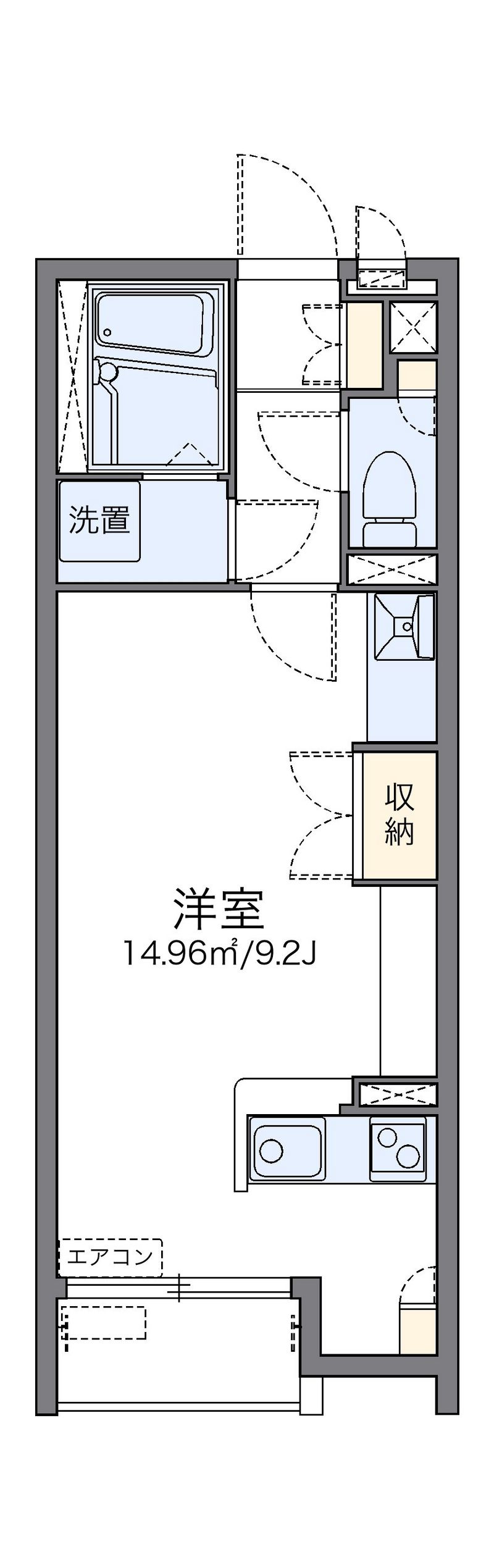 レオネクストマリンゴールド 間取図