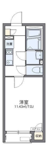 レオネクストやわらぎ 間取り図