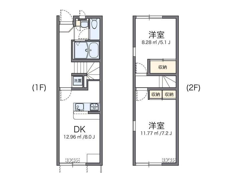 レオパレスＫａｎａｙａ 間取り