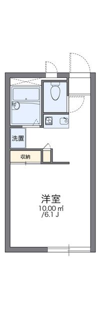レオパレスシャルム 間取図