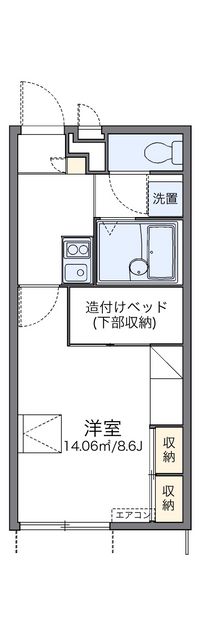 レオパレスＫ＆Ｒ 間取り図