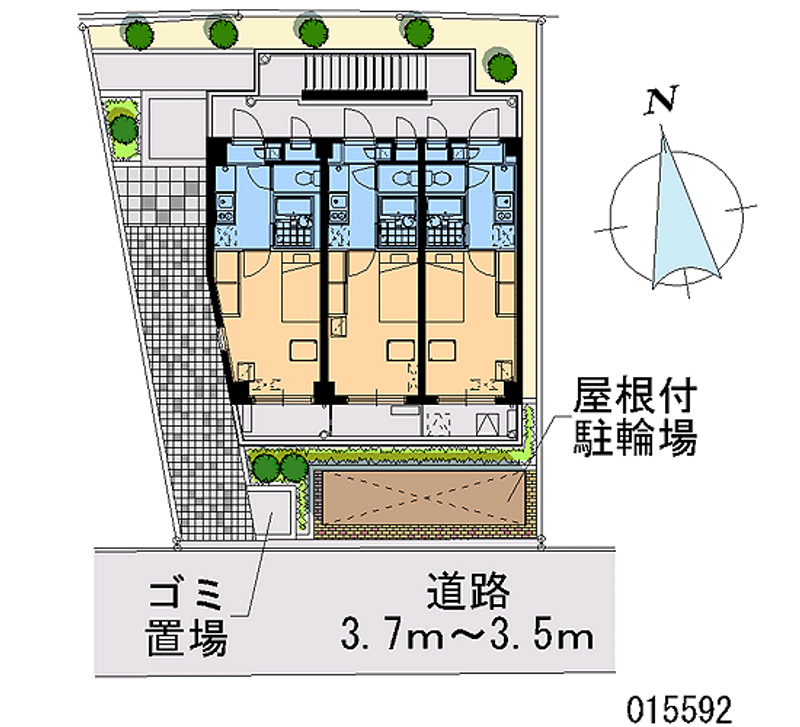 区画図