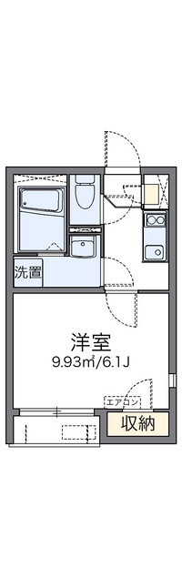 レオネクストフレシールコート 間取り図