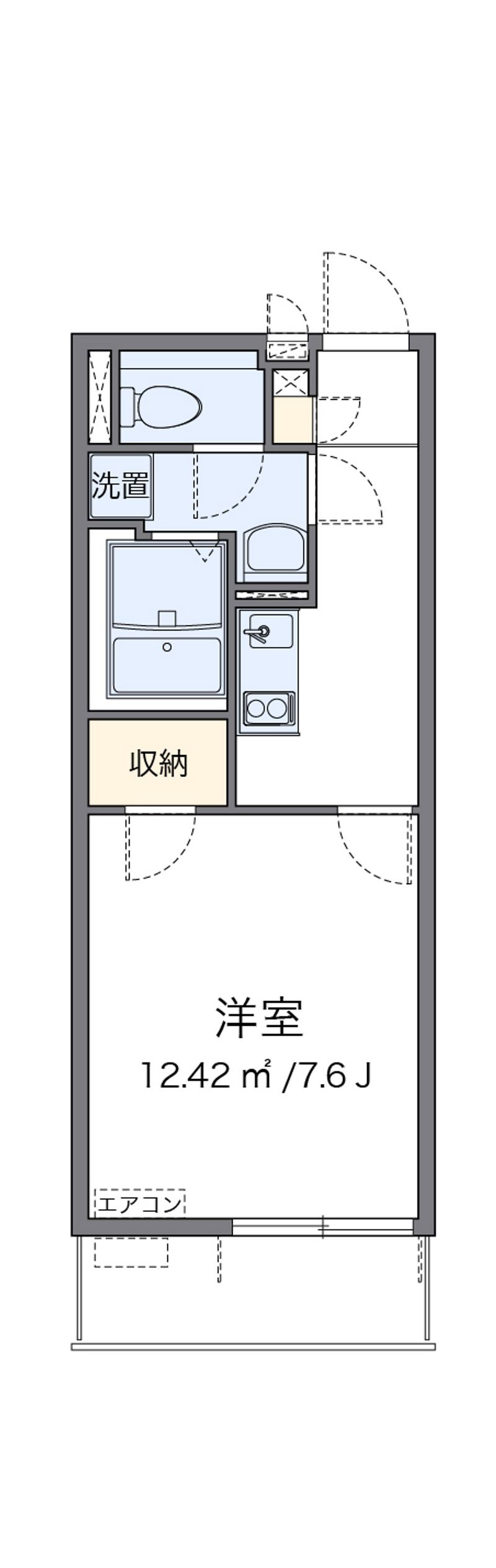 クレイノケルスランド 間取図