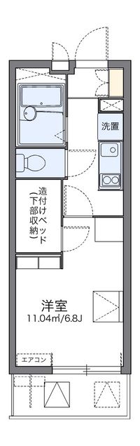 レオパレスＥｍｕｋａｅ 間取り図