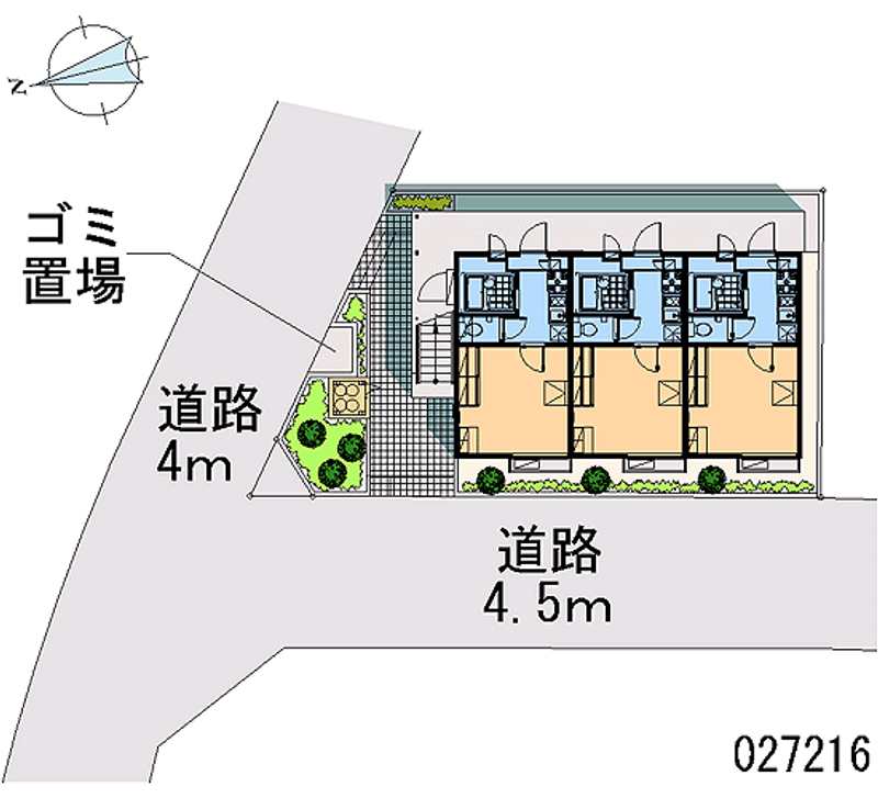 レオパレスエスポワール 区画図