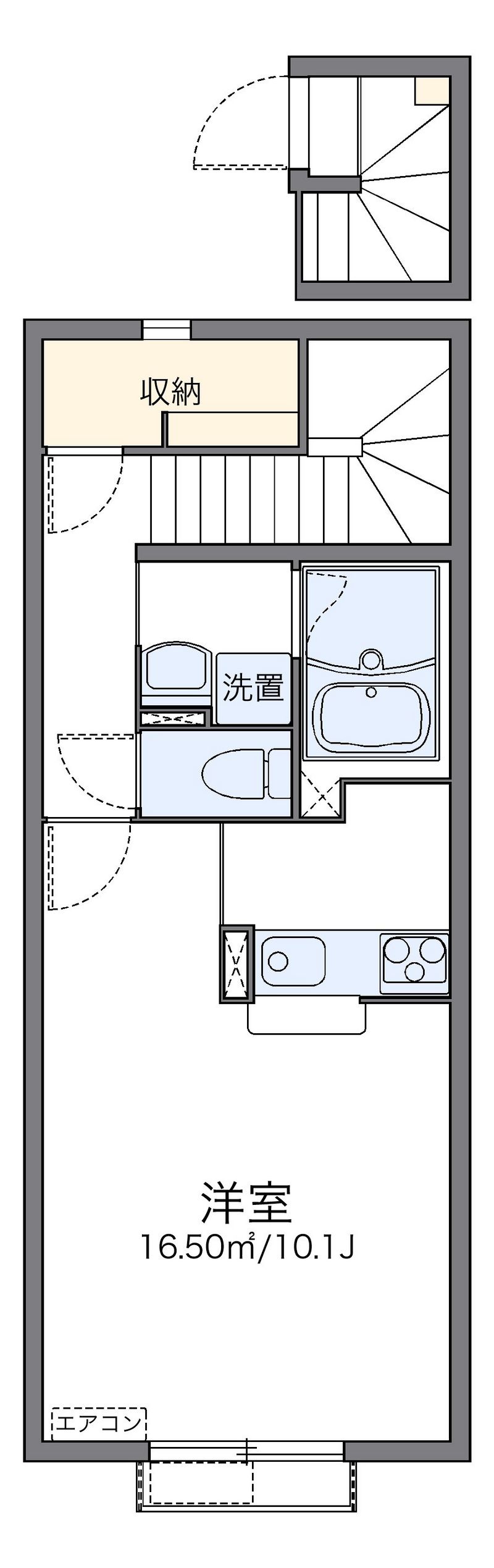 レオネクストプリマベーラ　佐沼 間取図
