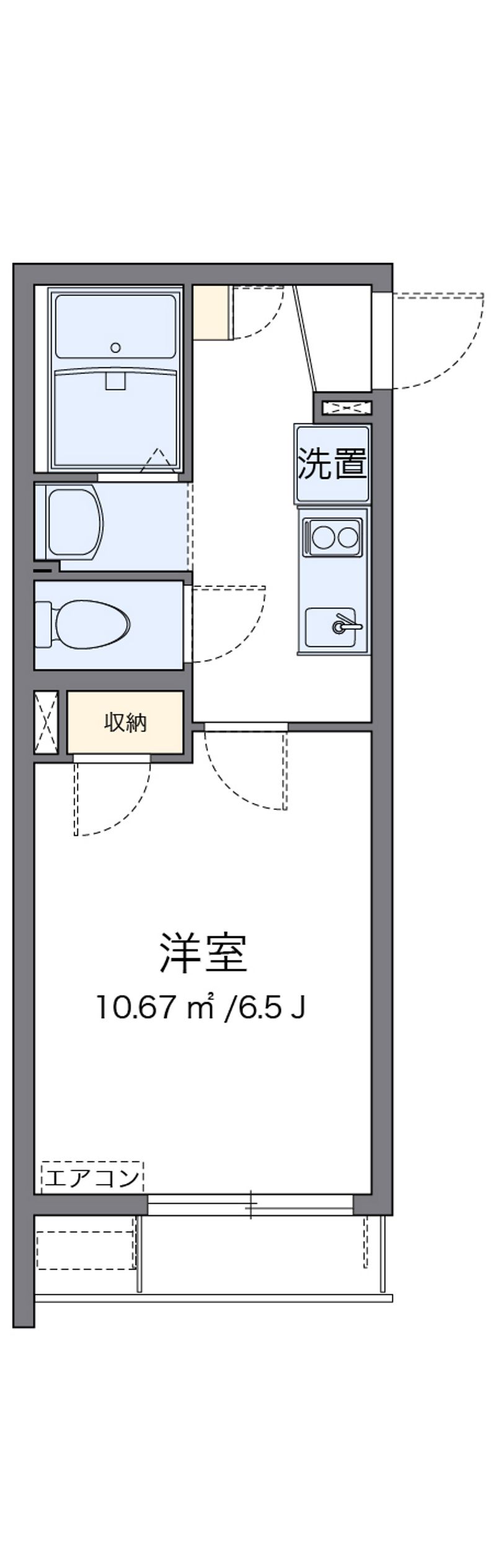 クレイノテラス 間取図