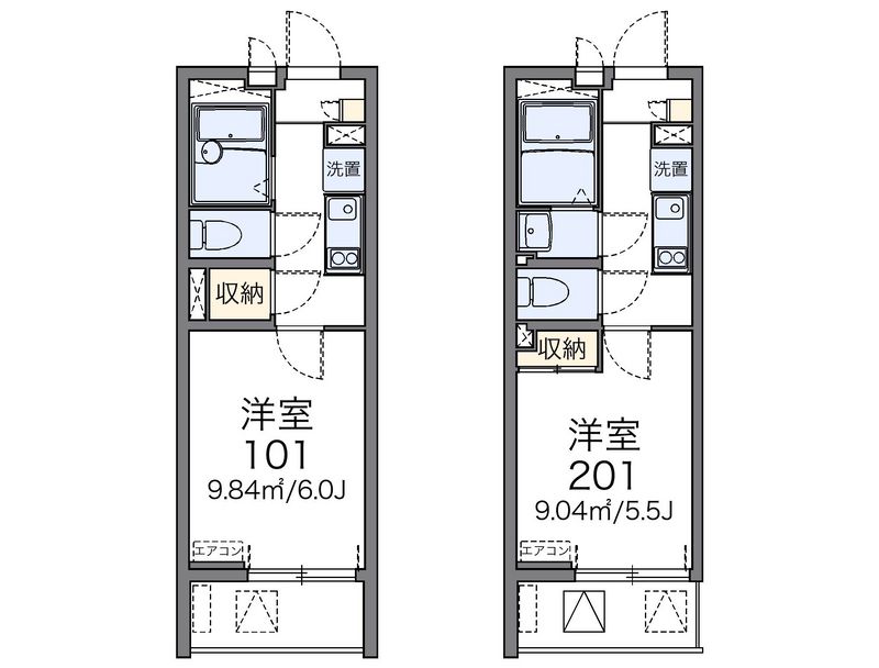 レオネクストルミネス 間取図